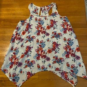 Oversized floral tank top from Target